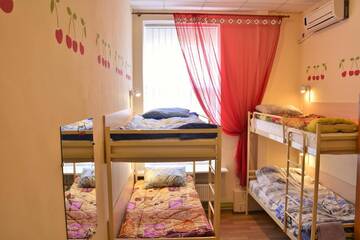 Фото номера Общий шестиместный номер для мужчин и женщин Хостелы Vishnya Hostel г. Днепр 5