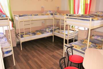 Фото номера Общий номер для женщин с 8 кроватями Хостелы Vishnya Hostel г. Днепр 3