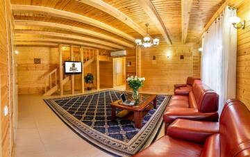 Фото номера Шале с 3 спальнями Отель Hutor Hotel г. Днепр 2