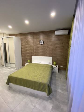 Фото номера Большой двухместный номер с 1 кроватью Апартаменты Soul City Apart Hotel г. Днепр 8