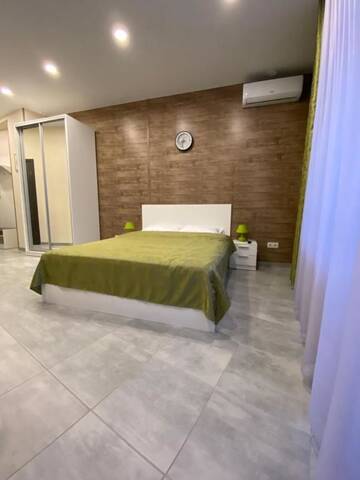 Фото номера Большой двухместный номер с 1 кроватью Апартаменты Soul City Apart Hotel г. Днепр 13