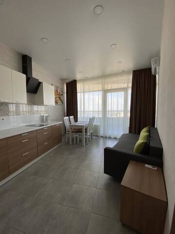 Фото номера Роскошный четырехместный номер Апартаменты Soul City Apart Hotel г. Днепр 7
