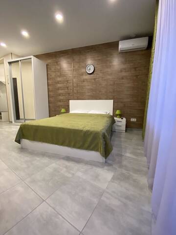 Фото номера Большой двухместный номер с 1 кроватью Апартаменты Soul City Apart Hotel г. Днепр 7