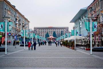 Фото номера Апартаменты с 1 спальней Апартаменты Apartment Furmanova 14 г. Днепр 30