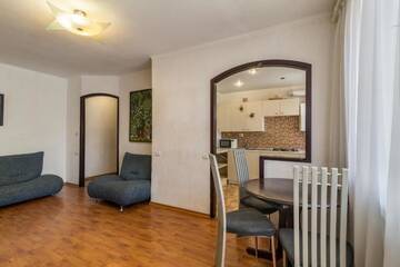 Фото номера Апартаменты с 3 спальнями Апартаменты Lux 3-bedroom Most City area г. Днепр 23