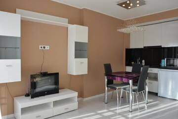 Фото номера Апартаменты Делюкс Апартаменты Kirova 27D white DELUX studio г. Днепр 12