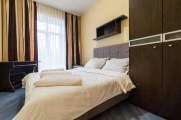 Фото номера Апартаменты с 2 спальнями Апартаменты Lux near Most City with panoramic windows г. Днепр 26