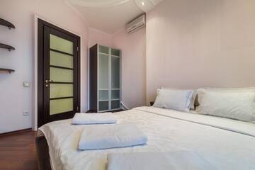 Фото номера Апартаменты с 2 спальнями Апартаменты Lux near Most City with panoramic windows г. Днепр 36