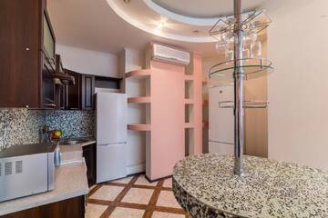 Фото номера Апартаменты с 2 спальнями Апартаменты Lux near Most City with panoramic windows г. Днепр 10