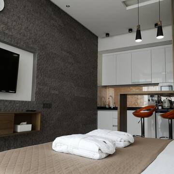 Фото номера Улучшенные апартаменты Апарт-отели ACCOMMODO192 г. Днепр 9