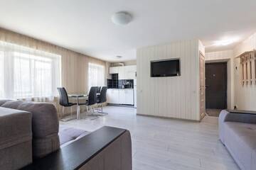 Фото номера Апартаменты с 2 спальнями Апартаменты Lux 2-bedroom Most City area Center, spa bath г. Днепр 27