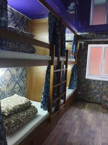 Фото номера Кровать в общем номере с 4 кроватями Хостелы Sweet Home г. Днепр 22