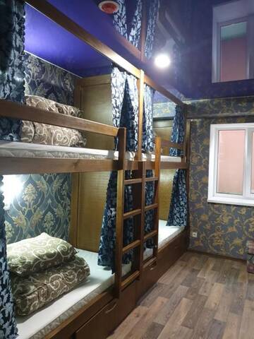 Фото номера Кровать в общем номере с 4 кроватями Хостелы Sweet Home г. Днепр 27