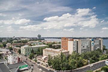Фото номера Апартаменты Делюкс Апартаменты Апартаменты в Мост-Сити г. Днепр 13
