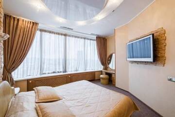 Фото номера Апартаменты с 1 спальней Апартаменты Апартаменты в Мост-Сити г. Днепр 30