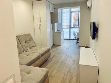 Фото номера Апартаменты с 1 спальней Апартаменты Light Apartment г. Днепр 26