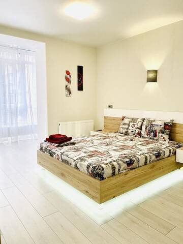 Фото номера Апартаменты с 1 спальней Апартаменты LUX apartments RIVER PARK г. Днепр 8