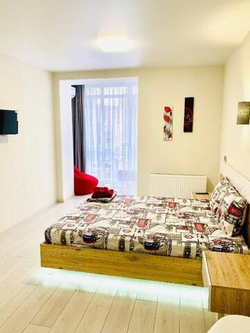 Фото номера Апартаменты с 1 спальней Апартаменты LUX apartments RIVER PARK г. Днепр 18