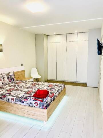 Фото номера Апартаменты с 1 спальней Апартаменты LUX apartments RIVER PARK г. Днепр 15