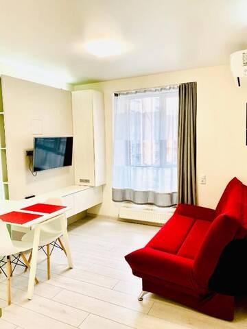 Фото номера Апартаменты с 1 спальней Апартаменты LUX apartments RIVER PARK г. Днепр 14