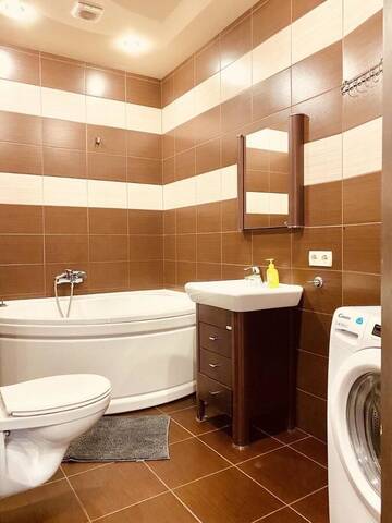Фото номера Апартаменты с 1 спальней Апартаменты Most City 17 floor LUX-apartments г. Днепр 15