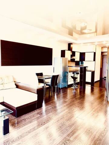 Фото номера Апартаменты с 1 спальней Апартаменты Most City 17 floor LUX-apartments г. Днепр 12