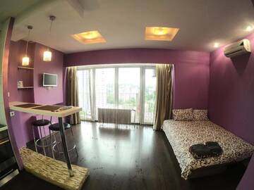 Фото номера Апартаменты-студио Апартаменты LUX apartment on Kirova 27d view 15 floor г. Днепр 15