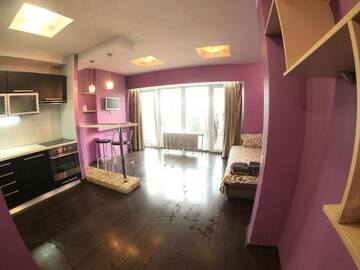 Фото номера Апартаменты-студио Апартаменты LUX apartment on Kirova 27d view 15 floor г. Днепр 22