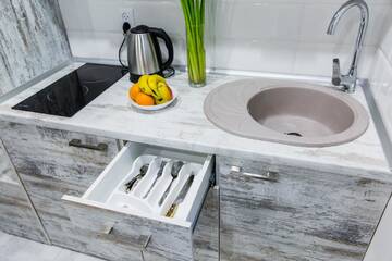 Фото номера Апартаменты-студио Апарт-отели Smart apartment проспект Гагарина г. Днепр 11