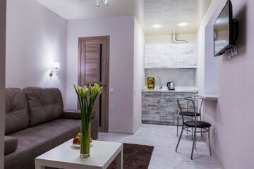 Фото номера Апартаменты-студио Апарт-отели Smart apartment проспект Гагарина г. Днепр 9