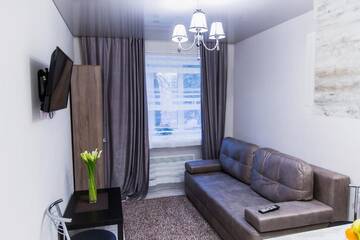 Фото номера Апартаменты-студио Апарт-отели Smart apartment проспект Гагарина г. Днепр 62