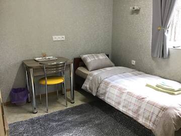Фото номера Одноместный номер с собственной внешней ванной комнатой Отель Come Inn г. Днепр 2