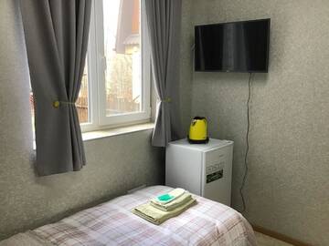 Фото номера Одноместный номер с собственной внешней ванной комнатой Отель Come Inn г. Днепр 4