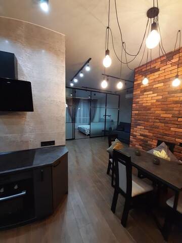 Фото номера Апартаменты с 2 спальнями Апартаменты Downtown Cosy apartment with Spa Bath г. Днепр 4