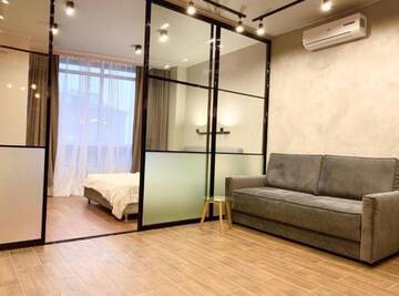 Фото номера Апартаменты с 2 спальнями Апартаменты Downtown Cosy apartment with Spa Bath г. Днепр 60