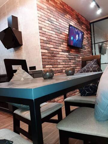 Фото номера Апартаменты с 2 спальнями Апартаменты Downtown Cosy apartment with Spa Bath г. Днепр 6