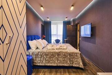 Фото номера Стандартный двухместный номер с 1 кроватью Отель Light Hotel г. Днепр 2