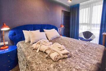 Фото номера Стандартный двухместный номер с 1 кроватью Отель Light Hotel г. Днепр 5