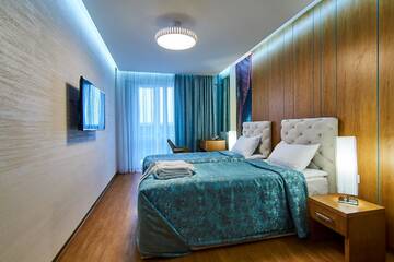 Фото номера Двухместный номер с 2 отдельными кроватями Отель Light Hotel г. Днепр 2