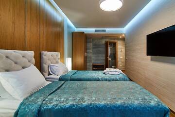 Фото номера Двухместный номер с 2 отдельными кроватями Отель Light Hotel г. Днепр 6