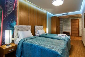 Фото номера Двухместный номер с 2 отдельными кроватями Отель Light Hotel г. Днепр 4