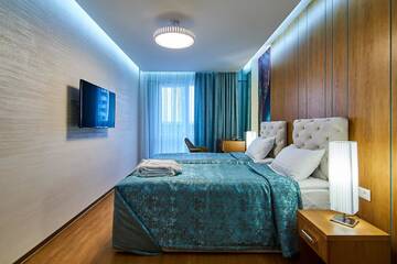 Фото номера Двухместный номер с 2 отдельными кроватями Отель Light Hotel г. Днепр 7