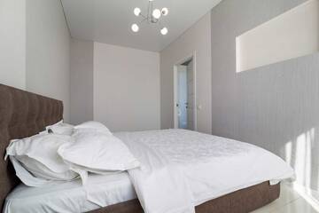Фото номера Апартаменты с балконом Апартаменты Most City Area 1-bedroom Panoramic View г. Днепр 11