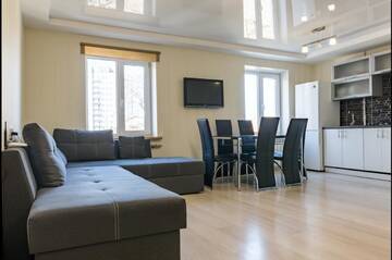 Фото номера Апартаменты с 2 спальнями Апартаменты Luxury 2-bedroom Most City Area, center г. Днепр 9