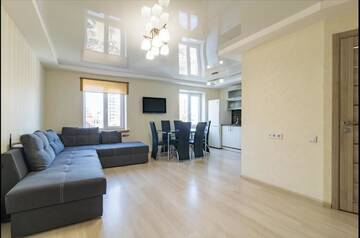 Фото номера Апартаменты с 2 спальнями Апартаменты Luxury 2-bedroom Most City Area, center г. Днепр 38