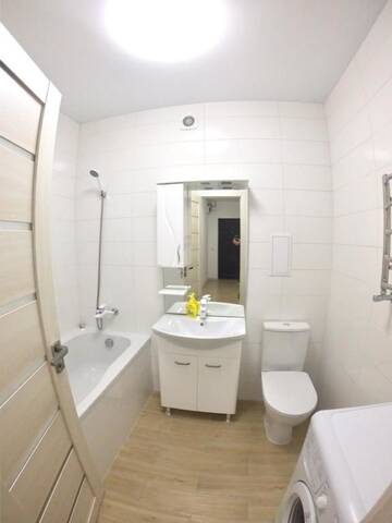 Фото номера Апартаменты с 1 спальней Апартаменты Apartment LUX in new building RiverPark near Aqua-park г. Днепр 23
